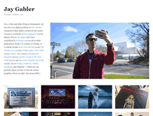 Tablet Screenshot of jaygabler.com